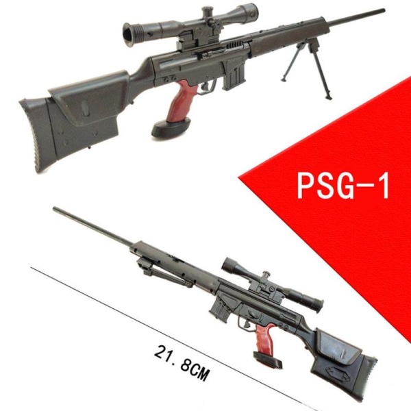 1/6 Mini Puslespil AWM 1/6 AWM Sniper Rifle Plastik Samle Gun Model Militær Bygning til 12 Tommer Action Figur Display AWM