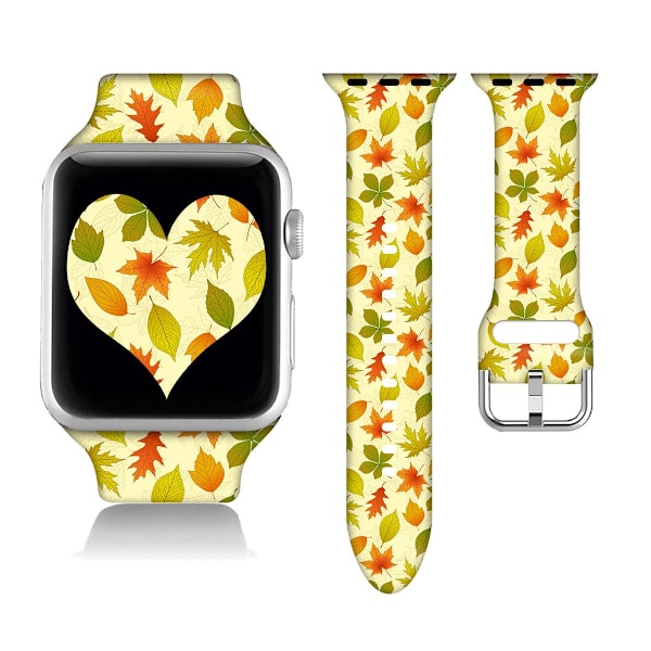 Klockarmband för Apple Watch iWatch Klassiskt spänne anpassat enligt bilden 38/40/41mm