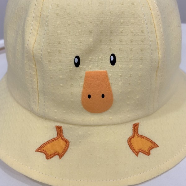 Småbarn Baby Barn Gutter Jenter Andetrykk Mønster Bøttehatter Utendørs Vindtett Solhatt Barn Sommer Solskjerm Tilbehør 309 Beige