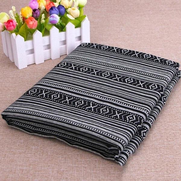 Boho Tribal Tyg Sömnad Bordsduk Soffa Kuddfodral Material Hantverk Like the picture 3