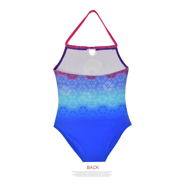 Bikini Flickas Baddräkt, Hel Baddräkt CL034Red 104~110
