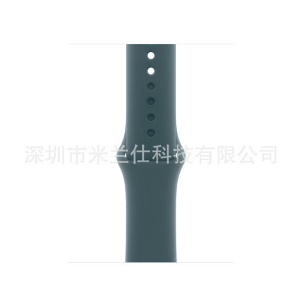 Kellon ranneke Apple Watch iWatch 38/40/41/42mm - S10, pidennetty koko ML koodi 93, järvenvihreä