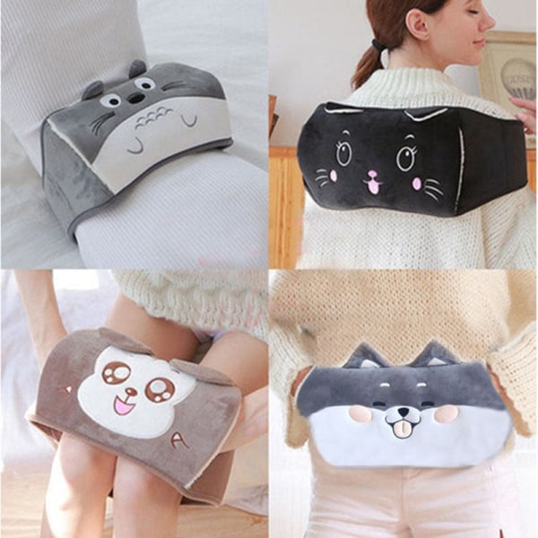 Kawaii Vattenflaska Bälte Stor Handvärmare Söt Djur Varmvattenflaska Bälte Varmvattenpåse Varmvatten Skydd Flaska Värmare B1  Only Belt As  photo