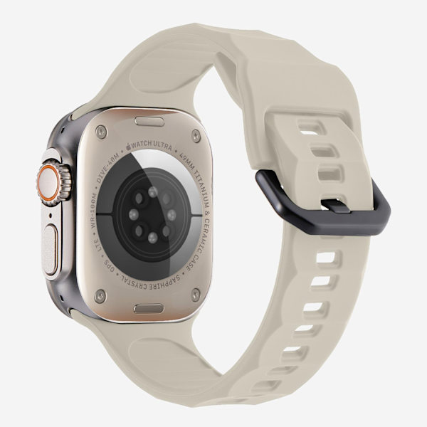 Urrem til Apple Watch iWatch 38/40/41/42MM S10 Universal Stjerneskær Farve Bølge Sportsrem