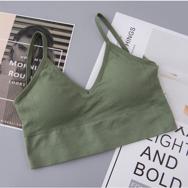 Joogaliivit Naisten Alusvaatteet Push Up -liivit Saumattomat Liivit 220 Brown Free Size