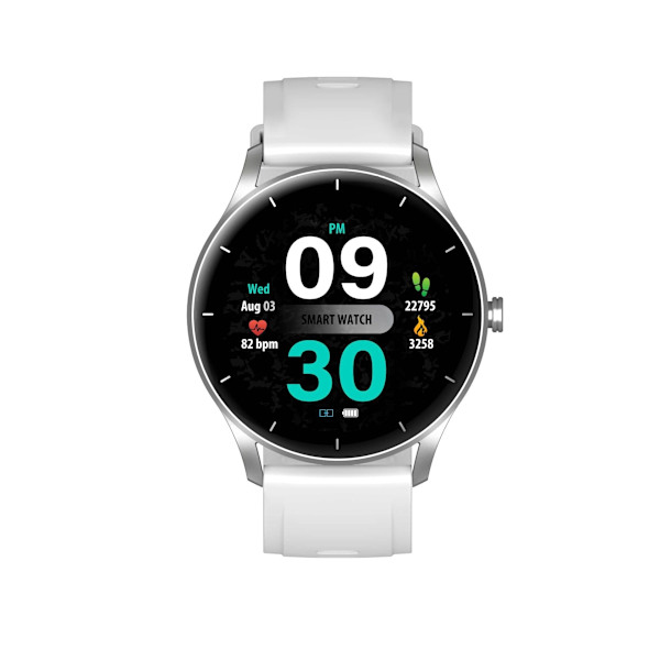 Multifunktionell Graffiti Smartklocka Mikro-Wear Pulsmätning Blodtrycksmätning Sportarmband Black