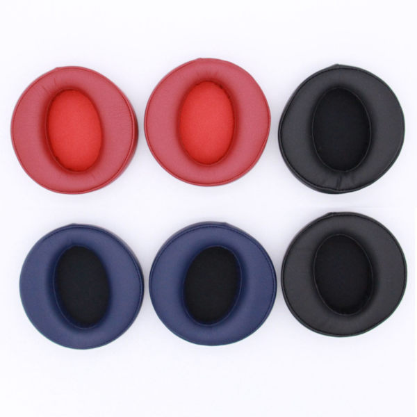 Passar Sony MDR-Xb950bt Hörlurskuddar Läder Öronmuffar Xb950 Öronmuffar Skumskydd Öronmuffar Öronbomull Red