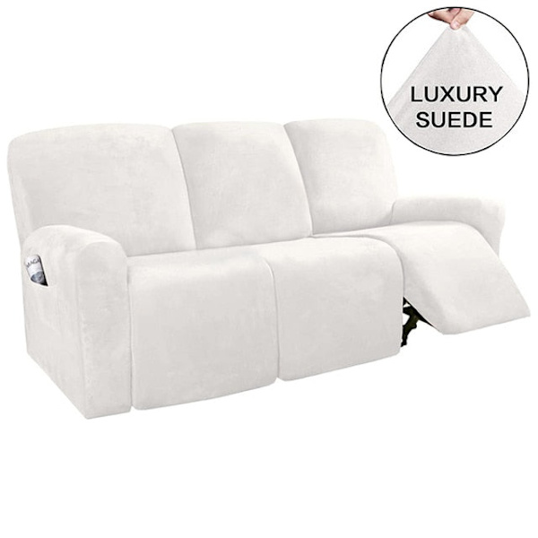 2-3 Personers Alt-inkluderende Lænestol Sofa Betræk Skridsikkert Massage Sofa Betræk Elastisk Lænestol Betræk Ruskind Sofa Relax Lænestol Betræk 1 seater S2