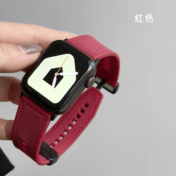 Klockarmband för Apple Watch iWatch 38/40/41mm Röd