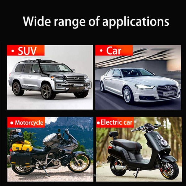 Vakuum Dækreparationssøm til Motorcykel Bil Lastbiler Scooter Cykel Dækpunkteringsreparation Universelle Slangeløse Gumminagler Overseas 5 Small 5 Large