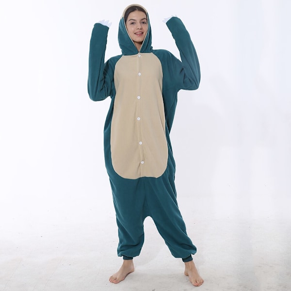 Pyjama Haalari Eläin Hauska Söpö Onesie Naiset Tyttö Halloween Pyjama Festivaali Asu Juhla Haalari Unisex LD-A001 XL(Height 174-183CM)