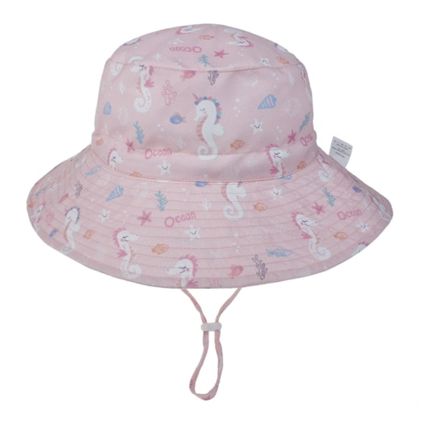 Sommar Baby Solhatt Barn Utomhus Hals Cover Anti UV-skydd Strandmössor Pojke Flicka Simmössor för 0-8 år as pictures15 for 6-36 months