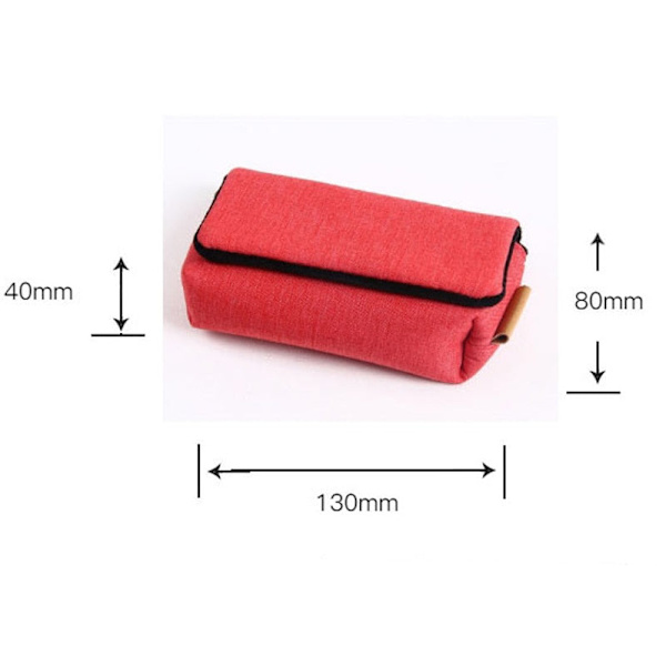 Kameraförvaringsväska Lämplig För Sony RX100 M2 M3 M4 M5 M6 M7 Micro Single Bag Ricoh GR2 GR3 Canon G7X G9X G7X2 Kameraväska Red