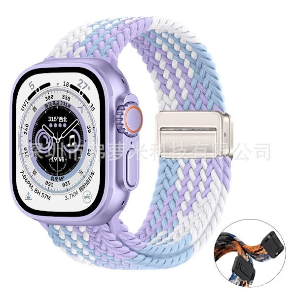 Kellon ranneke Apple Watch iWatch 42/44/45/49mm Violetille