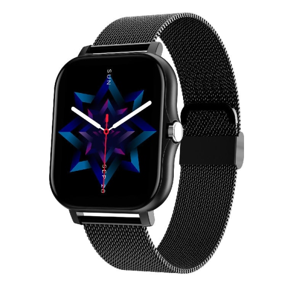 Smart Armband Sportarmband Populär Smart Armbandsur Pink-steel belt