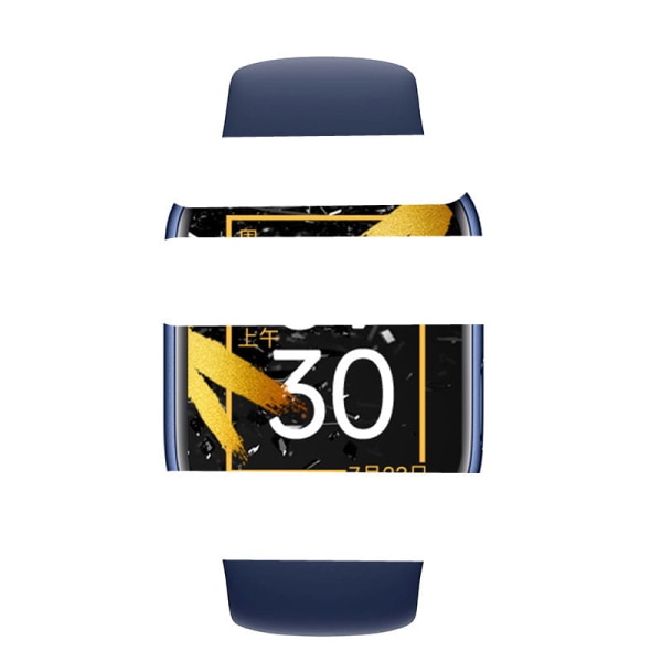 Bluetooth Anrop Sport Smartklokke Armbånd HD Stor Skjerm Helseovervåking X8max X8 Smartklokke White