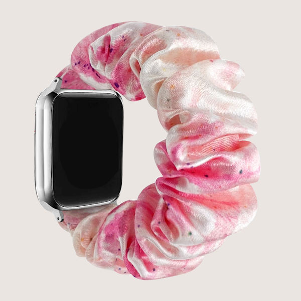 Kellon ranneke Apple Watch iWatch 38/40/41mm Vaalea Persikka