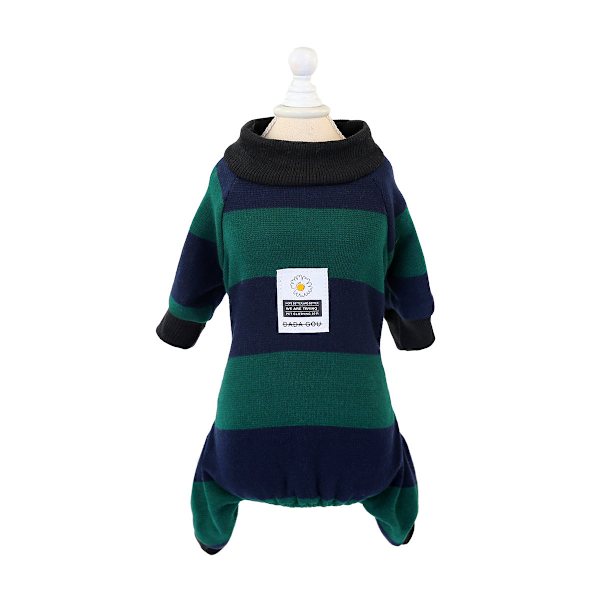 Efterår Varmt Kæledyrstøj Teddy Lille Hund Green S