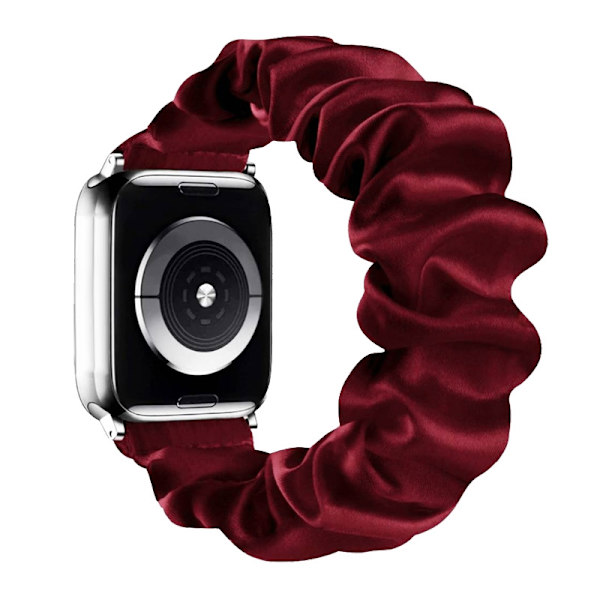 Kellon ranneke Apple Watch iWatch Fitbit Versa 3/4 satiinipunaiselle