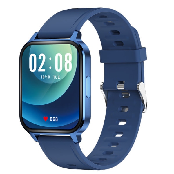 Smartwatch för iPhone 12 Xiaomi Redmi Telefon IP68 Vattentät Män Sport Fitness Tracker Dam Smart Watch Clock fly 5 Metal Gold