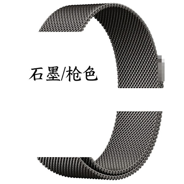 Klockarmband för Apple Watch iWatch för 38/40/41/S10-42mm gunmetalfärg