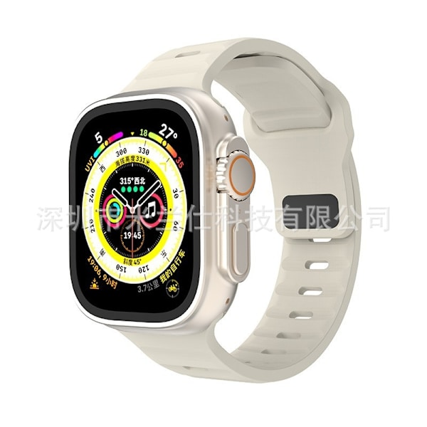 Klockarmband för Apple Watch iWatch 38/40/41/42mm-S10 Starlight Färg