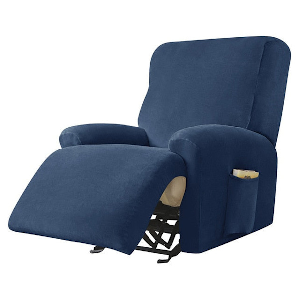 Fåtöljöverdrag Delad Design Stretch Lazy Boy Fåtöljöverdrag Vilstol Enkel Sofföverdrag Armstödsöverdrag A18 Recliner cover