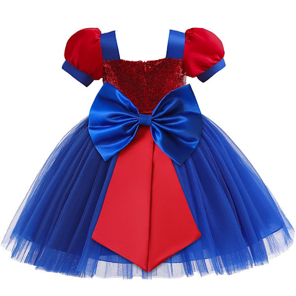 Disney Hämähäkkimies Cosplay Asut Prinsessamekko Tytöille Paljetit Hämähäkki Verkko Tutu Mekot Lapsille Syntymäpäivä Halloween Juhlat 2-3Y Tag-90 Spiderman only dress
