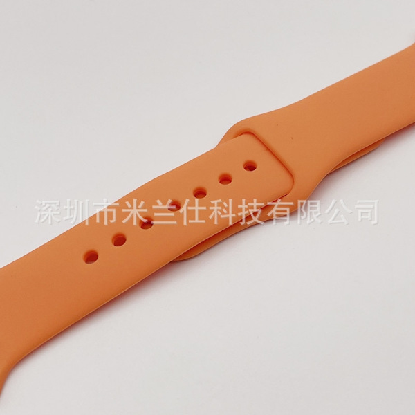 Klockarmband för Apple Watch iWatch 42/44/45/46/49mm förlängd storlek ML kod 10 papaya