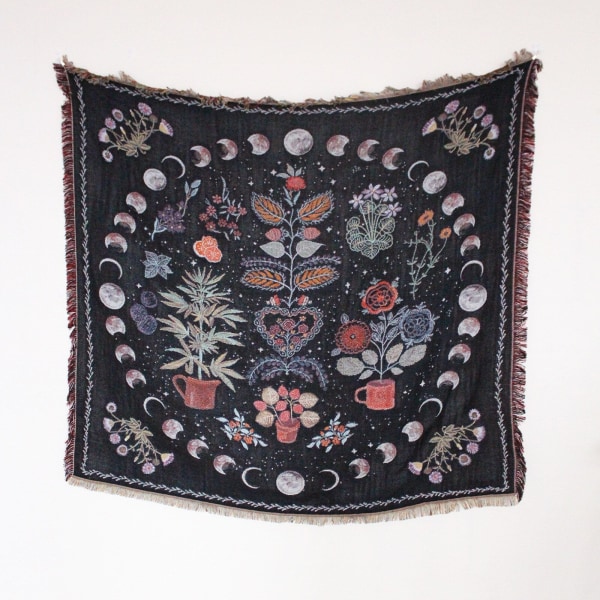 Fritidsfiltar Matta Dekoration Solfilt Matta Soffa Fritidsmatta Enkel Tapestry Sofffilt Överkast XT513-8 130X150CM