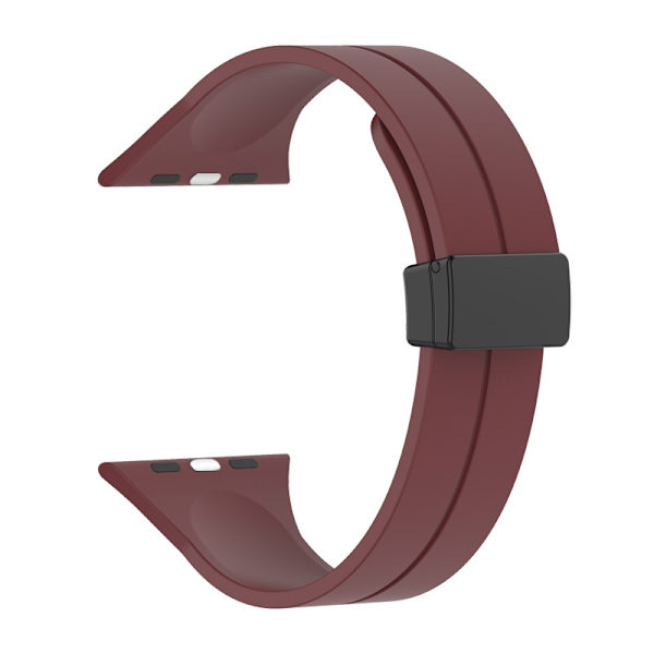 Urrem til Apple Watch iWatch 38/40/41mmS10 42mm Vinrød