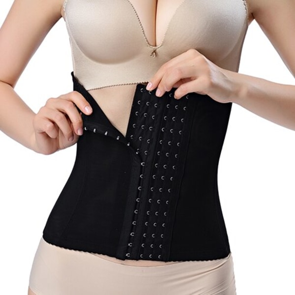 Korsett Body Shaper Waist trainer Shaperwear Bustiers Korsetter Bantningsbälte Underbyst Modelleringsrem Burlesque Gaine Ventre faja 811 beige XXL