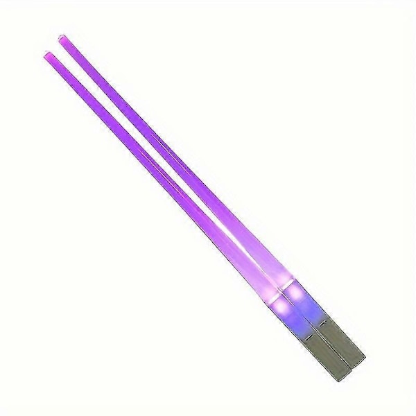 LED Lysende Spisepinde - Koncert Glow Sticks lilla purple