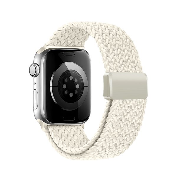 Klockarmband för Apple Watch iWatch 38/40/41MM Plast inre magnet Stjärnljusfärg