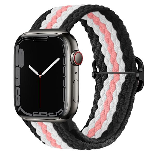 Klockarmband för Apple Watch iWatch 38/40/41/42mm rosa tunn remsa