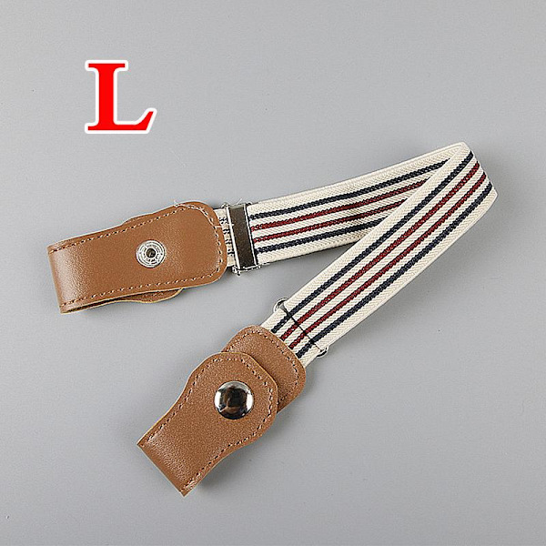 Barn Anti-Fradragsbelter Jeans Midjebånd Stretch Midjebelte Spennefri Elastisk Like the picture C