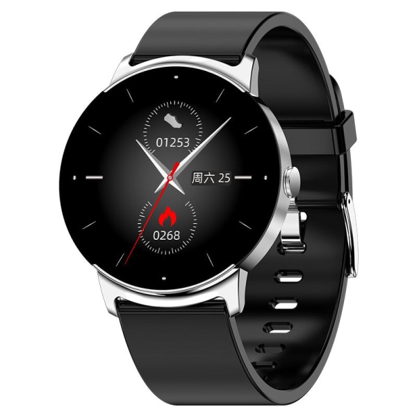 Smart Klocka Armband Puls Blodtryck Blodsyre NFC Accesskontroll KS02 Smart Silver