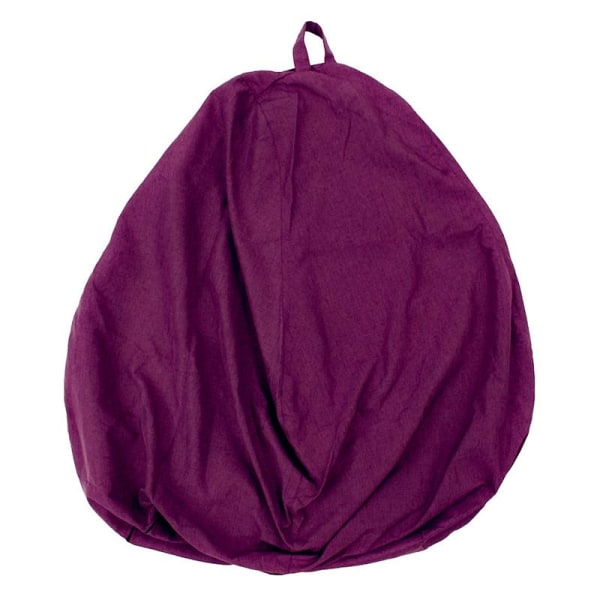 Lazy Sofa Cover Bean Bag Cover Soff Cover Stolöverdrag Cover Purple 100*120cm