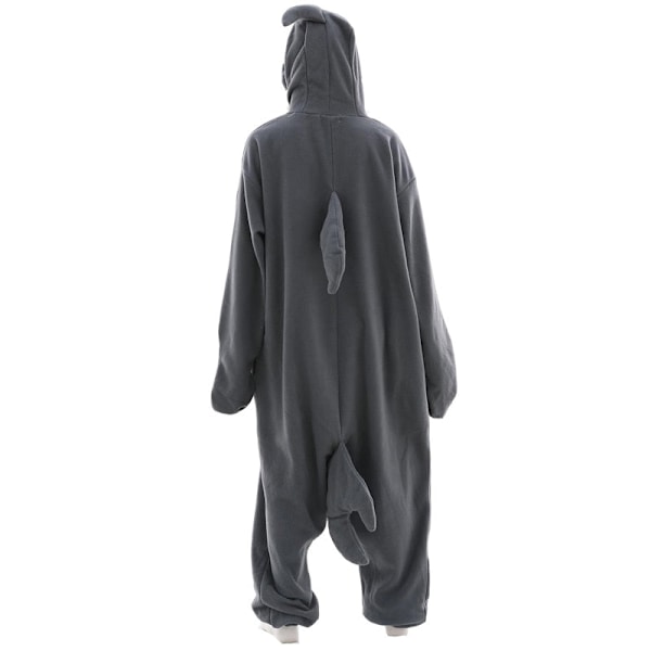 Pyjamas Tecknad Heldräkt Pijama Dam Herr Kostym Onesies För Vuxna Fleece Par Tvättbjörn shark onesie 1 M Fit 158cm-168cm