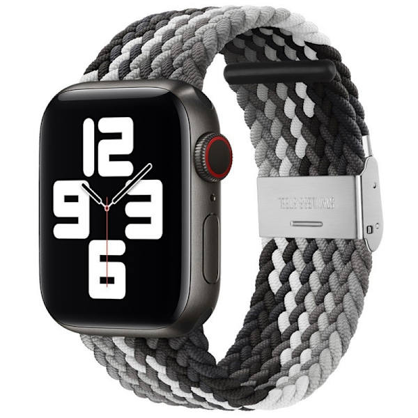 Klockarmband för Apple Watch iWatch 38/40/41mm loop för svart färg