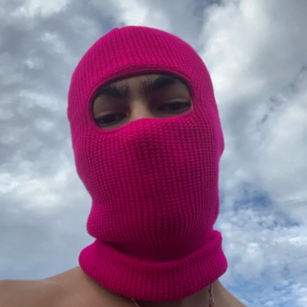 Unisex Kokokasvon peittävä 1-reikäinen hiihtomaski Balaclava Pipopipot Miehille Naisille Armeijan taktinen Cs Tuulenpitävä neulepipo Talviset lämpimät pipot Gray