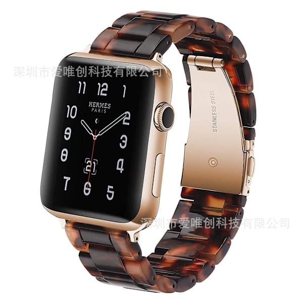 Klockarmband för Apple Watch iWatch 42/44/45mm Sköldpadda