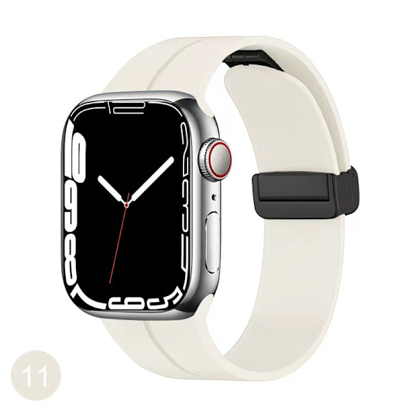 Klockarmband för Apple Watch iWatch 38/40/41/42 S10 SM Starlight