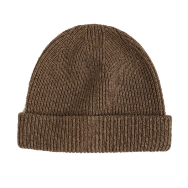 Villainen lieritön pipo naisille, neulottu, muodikas, lämmin, korealainen tyyli, pussimainen, villaa, syksy ja talvi AW22/23 -- Silver Gray Average size