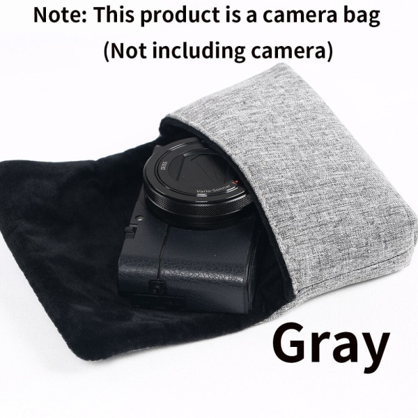 Kameraförvaringsväska Lämplig För Sony RX100 M2 M3 M4 M5 M6 M7 Micro Single Bag Ricoh GR2 GR3 Canon G7X G9X G7X2 Kameraväska Red