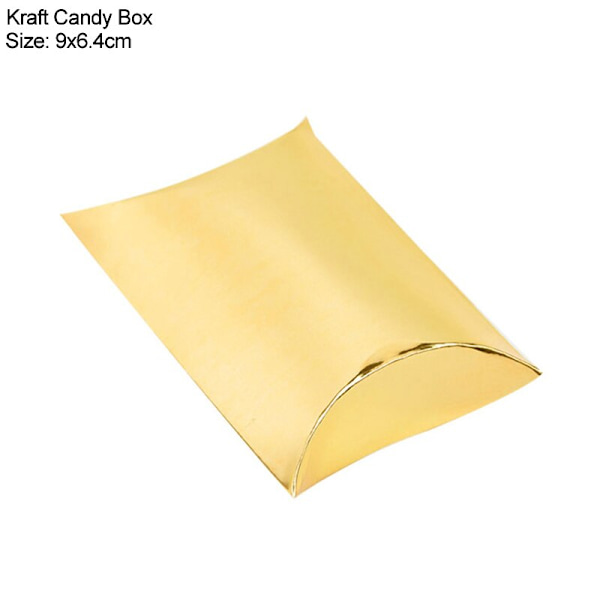 10/20/30 stk. Pudeformet Slikæske Kraftpapir Julegave Emballageæsker Slikposer Bryllupsgaver Fødselsdagsfest Dekorationer Style9-gold 30pcs