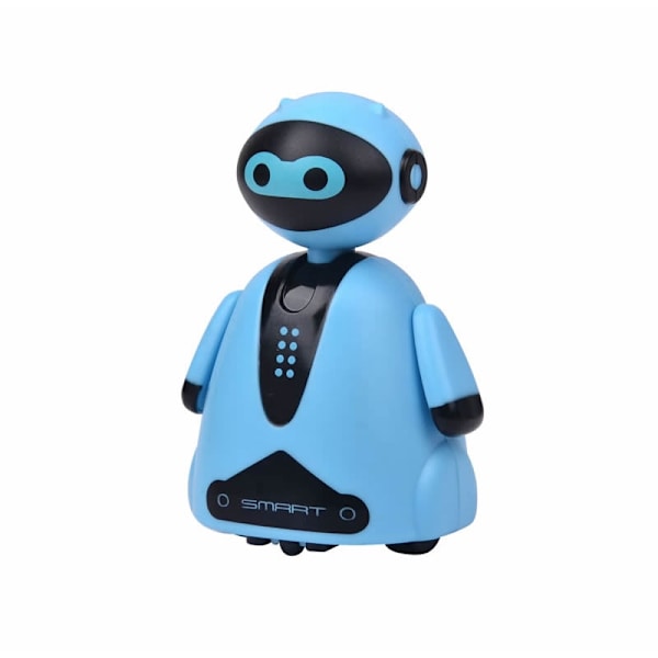 Magiske sporleker induktiv tankbil modellbil robot pingvin som følger linjen du tegner intelligensutvikling barneleke robot blue