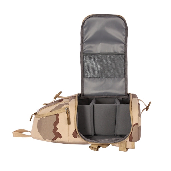 Utomhus Kameraväska Anti-Seismisk Kameraväska Axelväska DSLR Kameraväska Objektivfodral Army Green