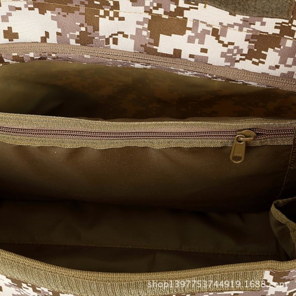 Kestävä Nylon Urheilu Ulkoilu Olkalaukku khaki