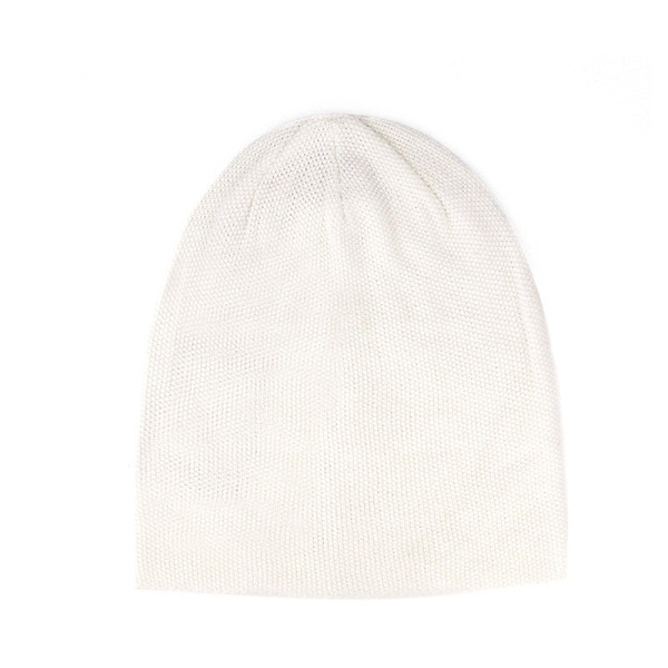 Blandet Åndbar Strikket Hue Toque Trendy Mænd og Kvinder Efterår Vinter Nattehue Hovedhåndklæde Red M（56-58cm）